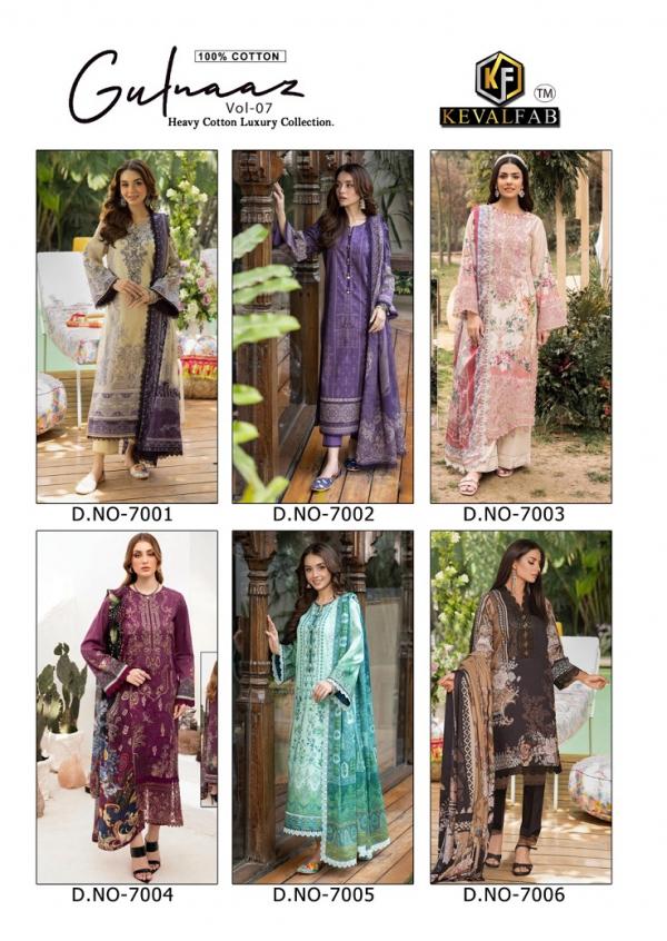 	Keval Gulnaaz Vol-7 – Karachi Dress Material